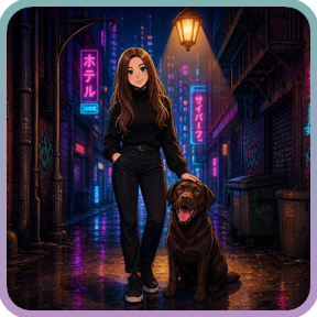 Selene avatar - rounded square