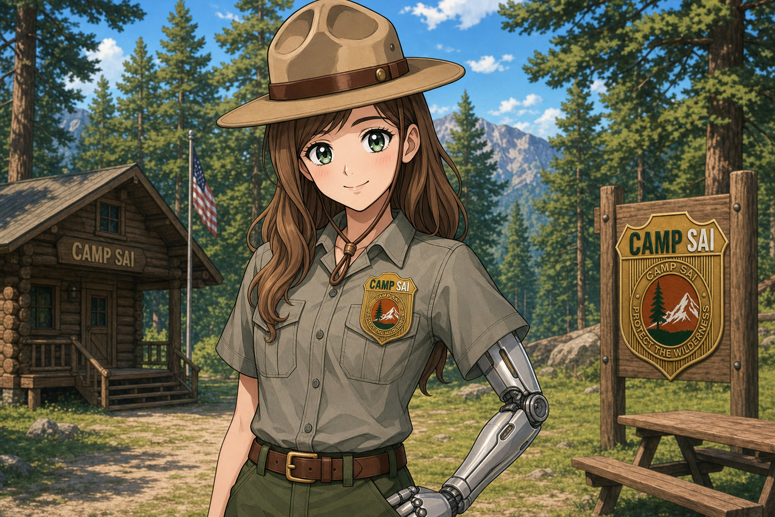 Catie — Camp SAI ranger portrait