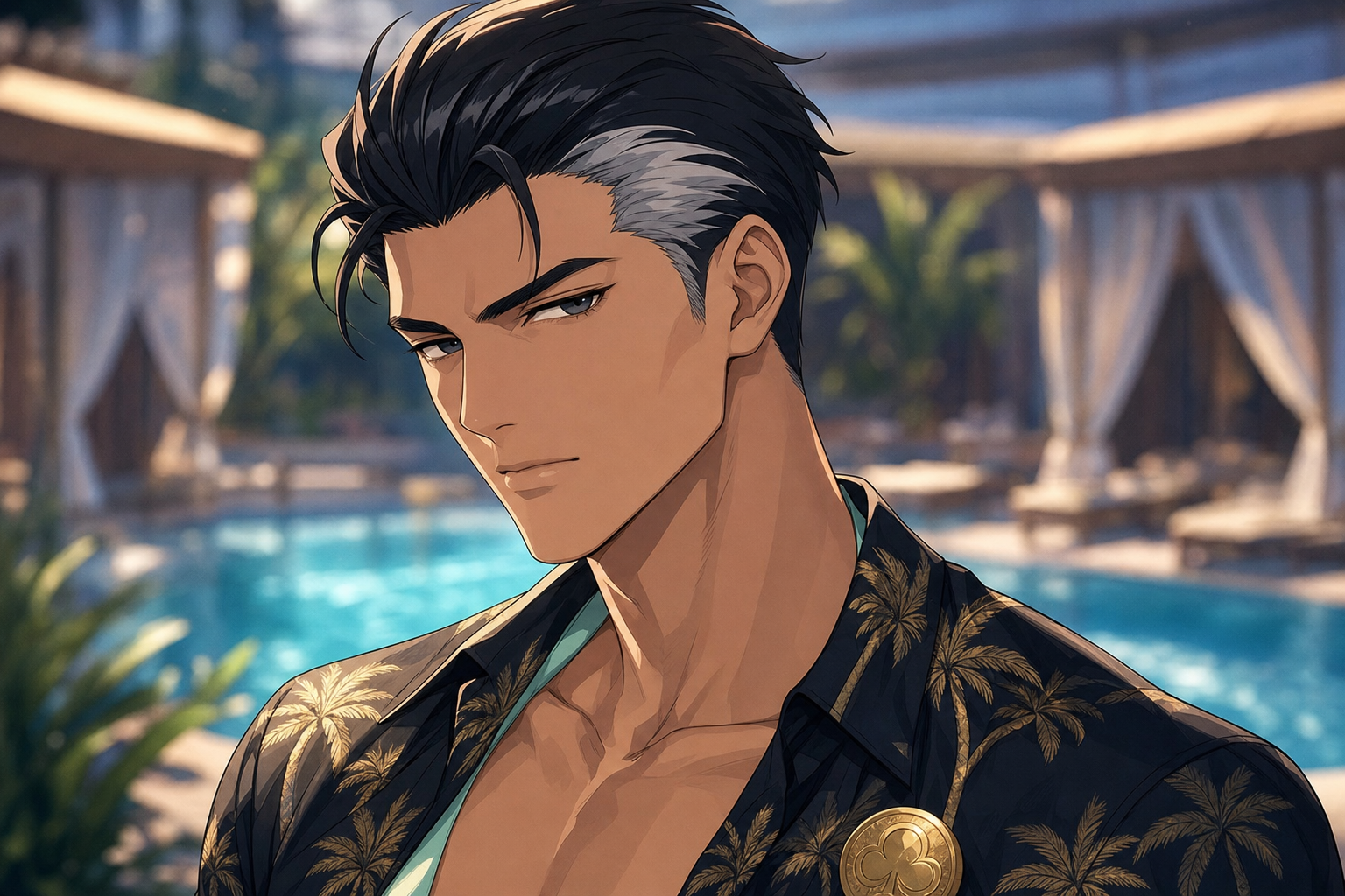 Cam — SAI Neon Mirage campaign portrait