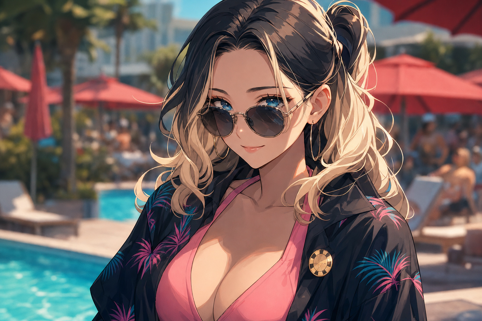 Lolly — SAI Neon Mirage campaign portrait