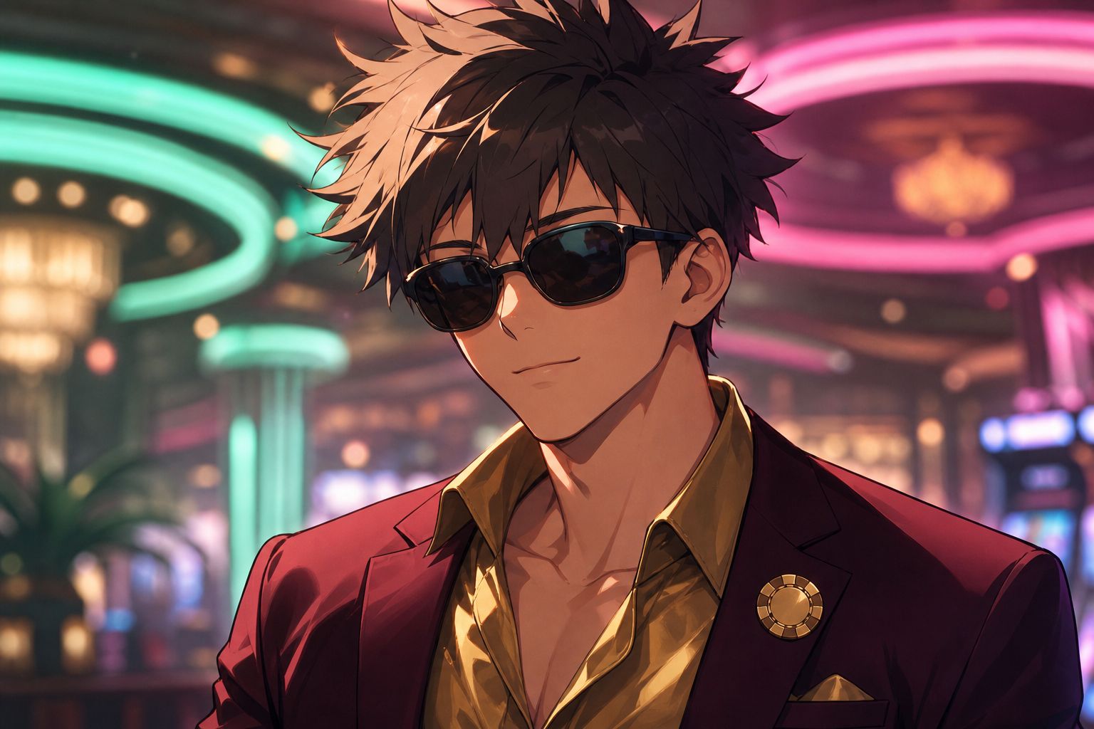 SAI — SAI Neon Mirage campaign portrait