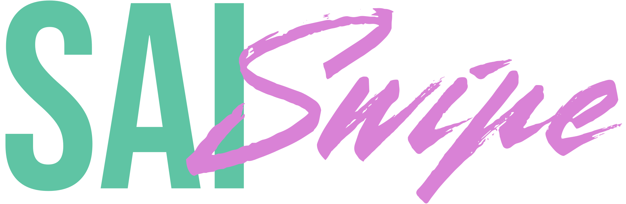SAI Swipe logo — original horizontal lockup